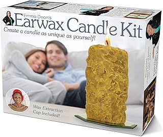 Prank-O Earwax Candle Kit Funny Empty Gag Gift Box for White Elephant & Christmas 2025