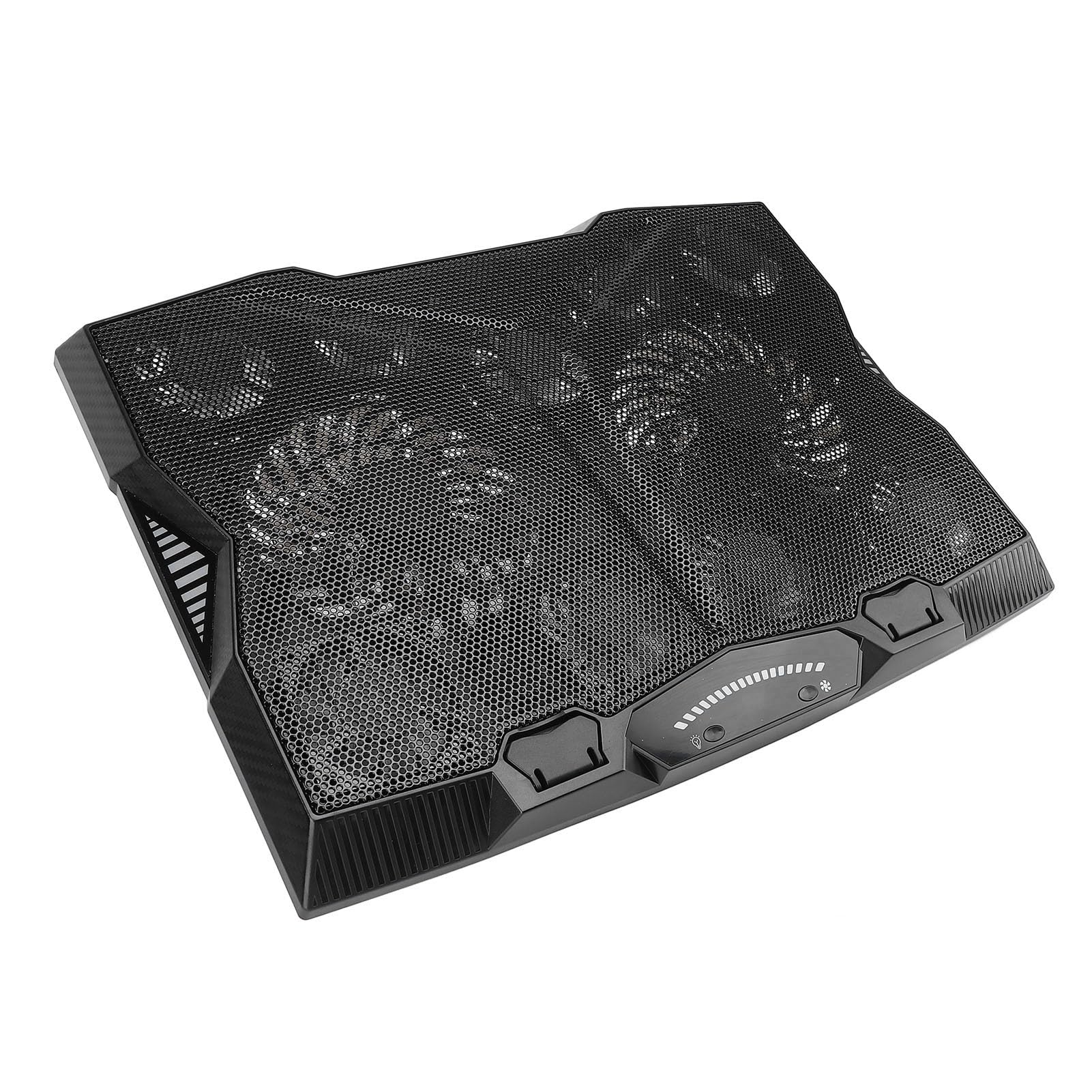 Acouto Base de Enfriamiento para Portátil, 3400 RPM, 11 Ventiladores, 5 Niveles de Altura, Soporte Multifunción para Notebook y Tablet con Velocidad Ajustable