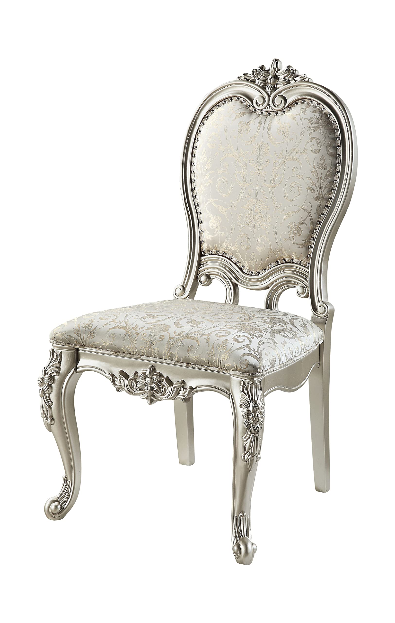 Acme Furniture Bently Side Chair, Champagne