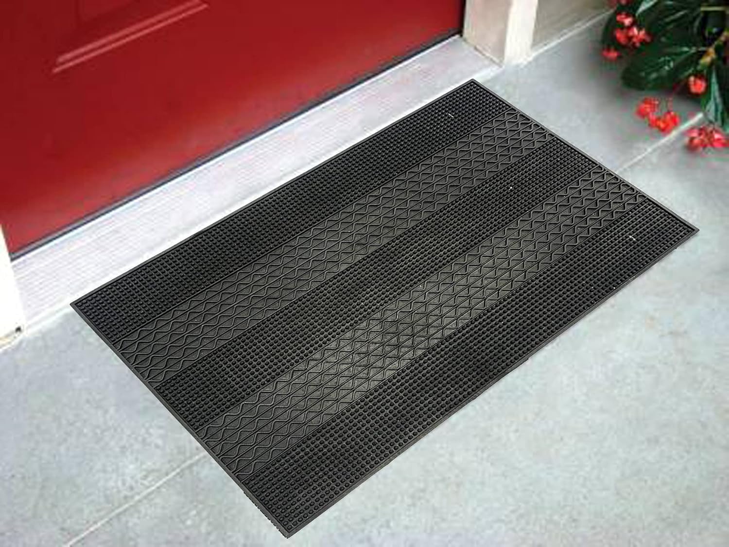 Buy Status Contract PVC Rubber Outdoor Door Mat for Home/Bathroom