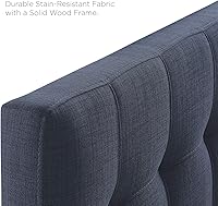 Vista 50 de Modway Lily Queen cabecero de cama de lino