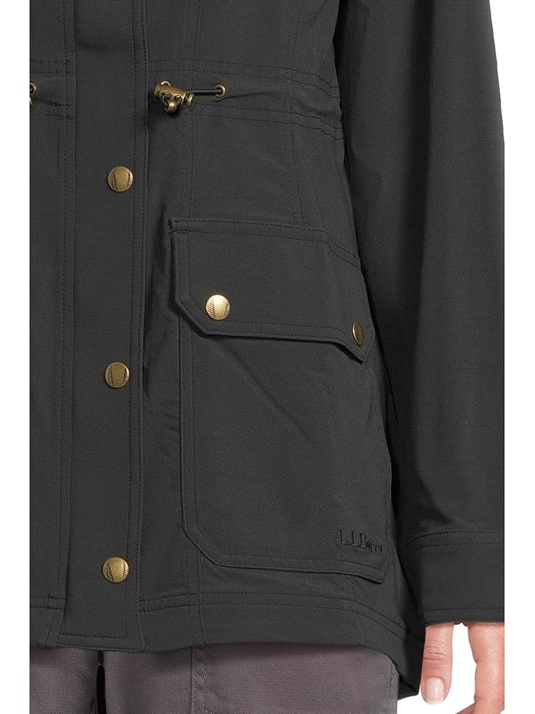 Black L.L.Bean Boundless Softshell Jacket