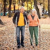 Vista 8 de supregear Puntas de bastón de goma de 1 pulgada (0.157 x 0.984 in), tapones de extremo resistentes para bastón de caminar, tapas de repuesto de 1