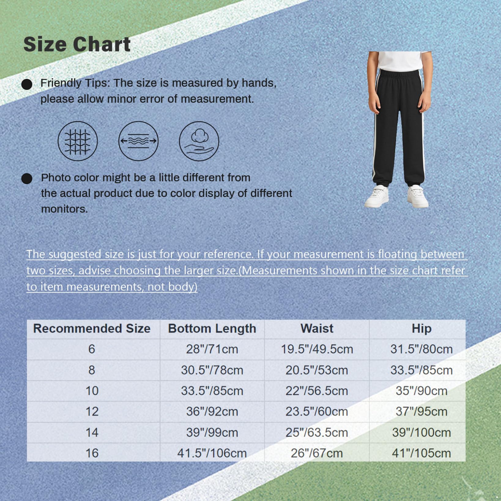 Bambini Pantaloni Jogging Bambino Pantaloni con Tasche Jogger Bambino Corsa Calcio Running Jogging Pants Sweatpants Yk