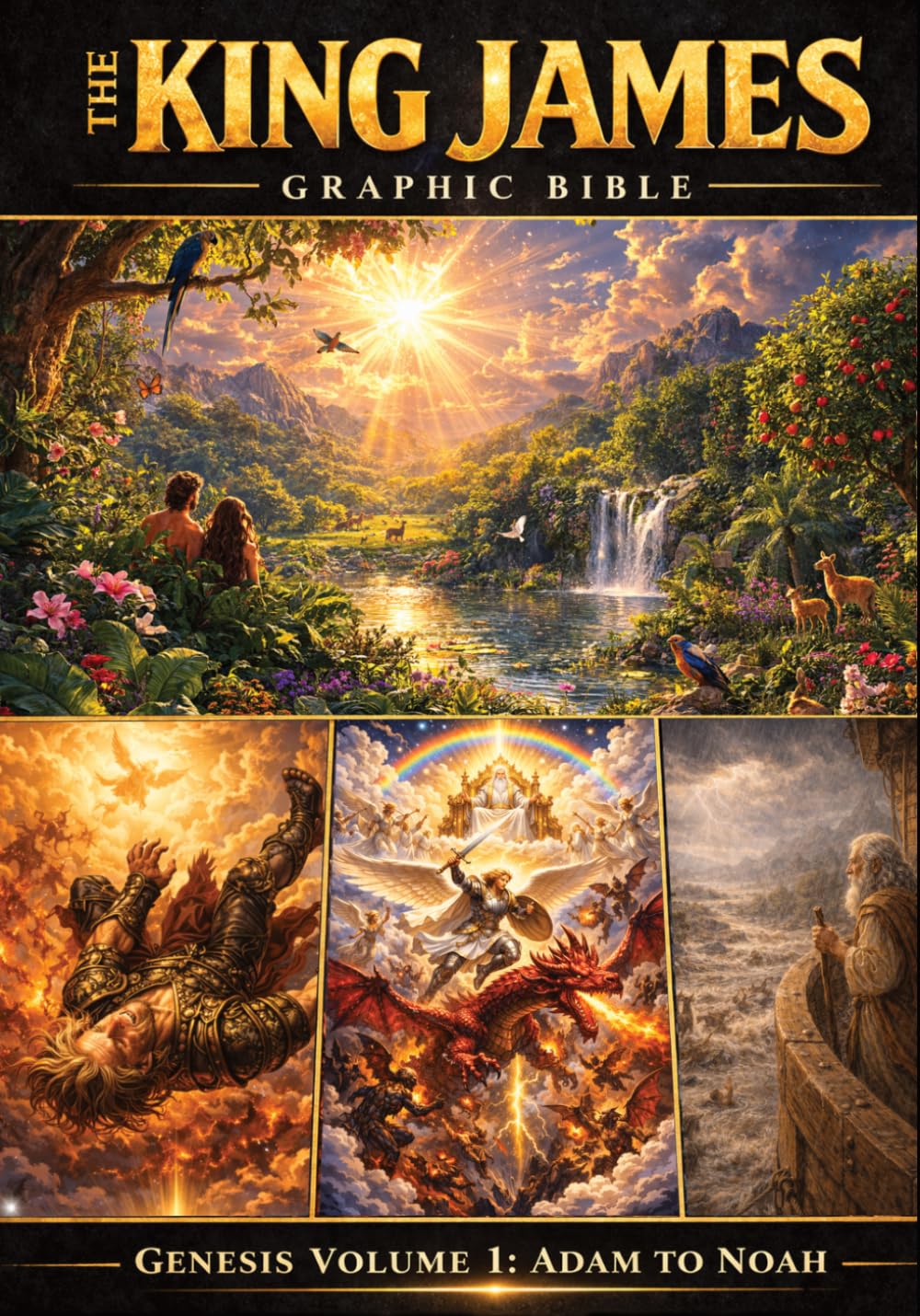 The King James Graphic Bible Genesis Volume 1 Adam to Noah