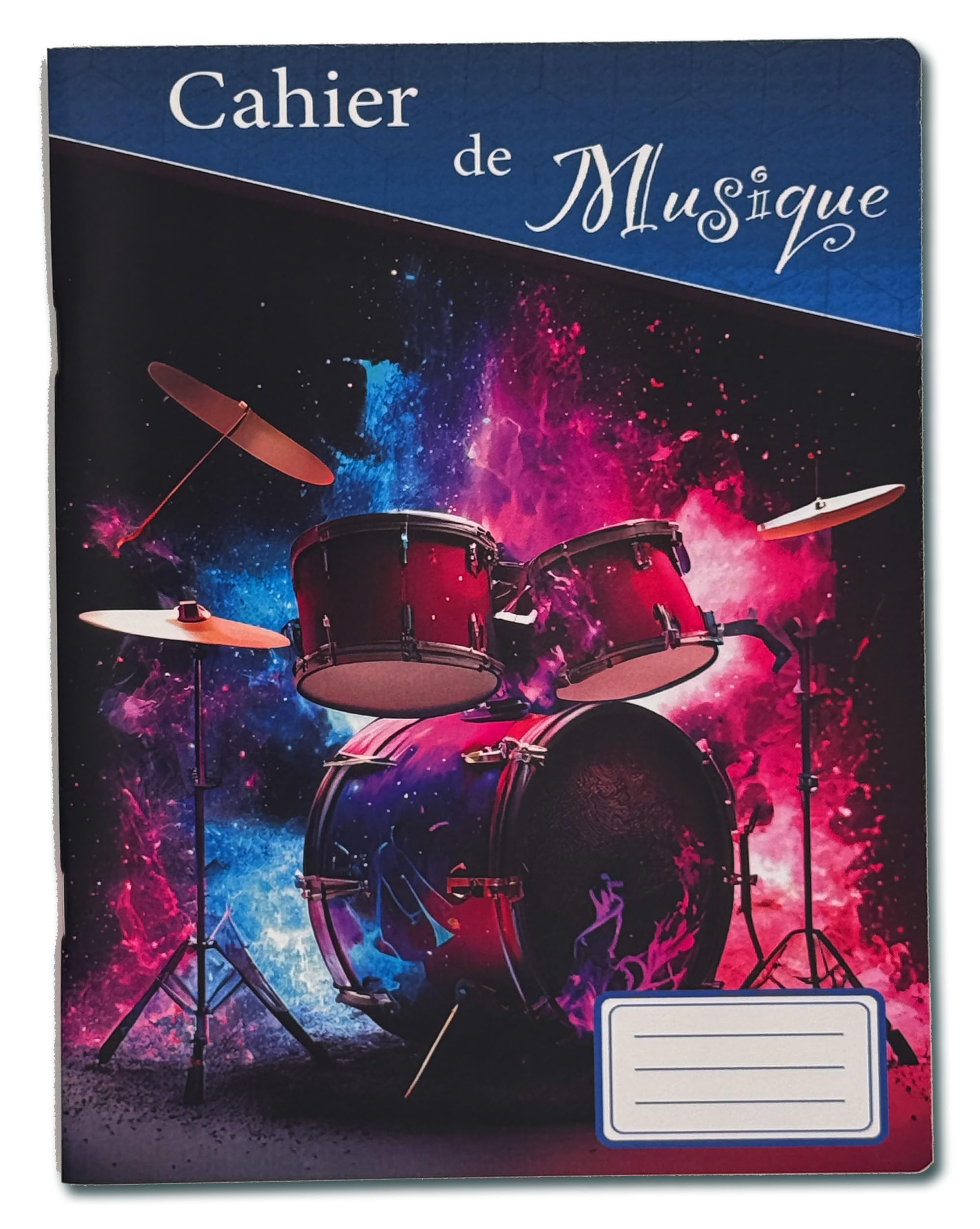 Cahier De Musique: 85 Pages De Partitions | 17 Pages De Notes | 8 Portées Par Page