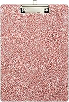 Vista 11 de Portapapeles de plástico con diseño de moda para estudiantes, niños, mujeres y hombres, tablero de clip acrílico A4, tamaño estándar A4, 9 x 12.5