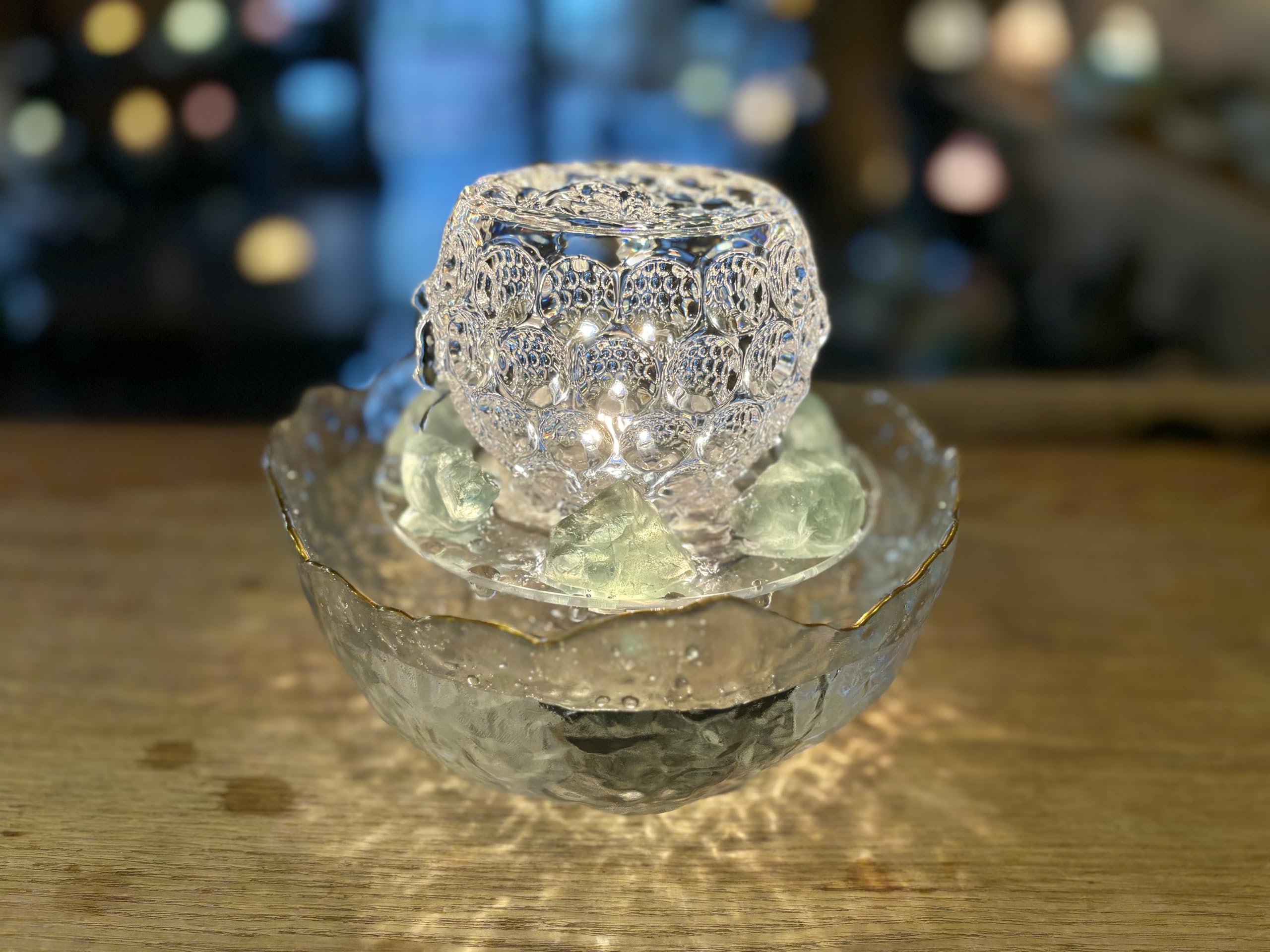 クリスタルファウンテン　グリーンフローライト Amazon.co.jp: Crystal Fountains(クリスタルファウンテン