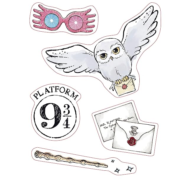 Foto 2 de 3 de ABYstyle Harry Potter - Objets magiques - Set de 2 planches de Stickers