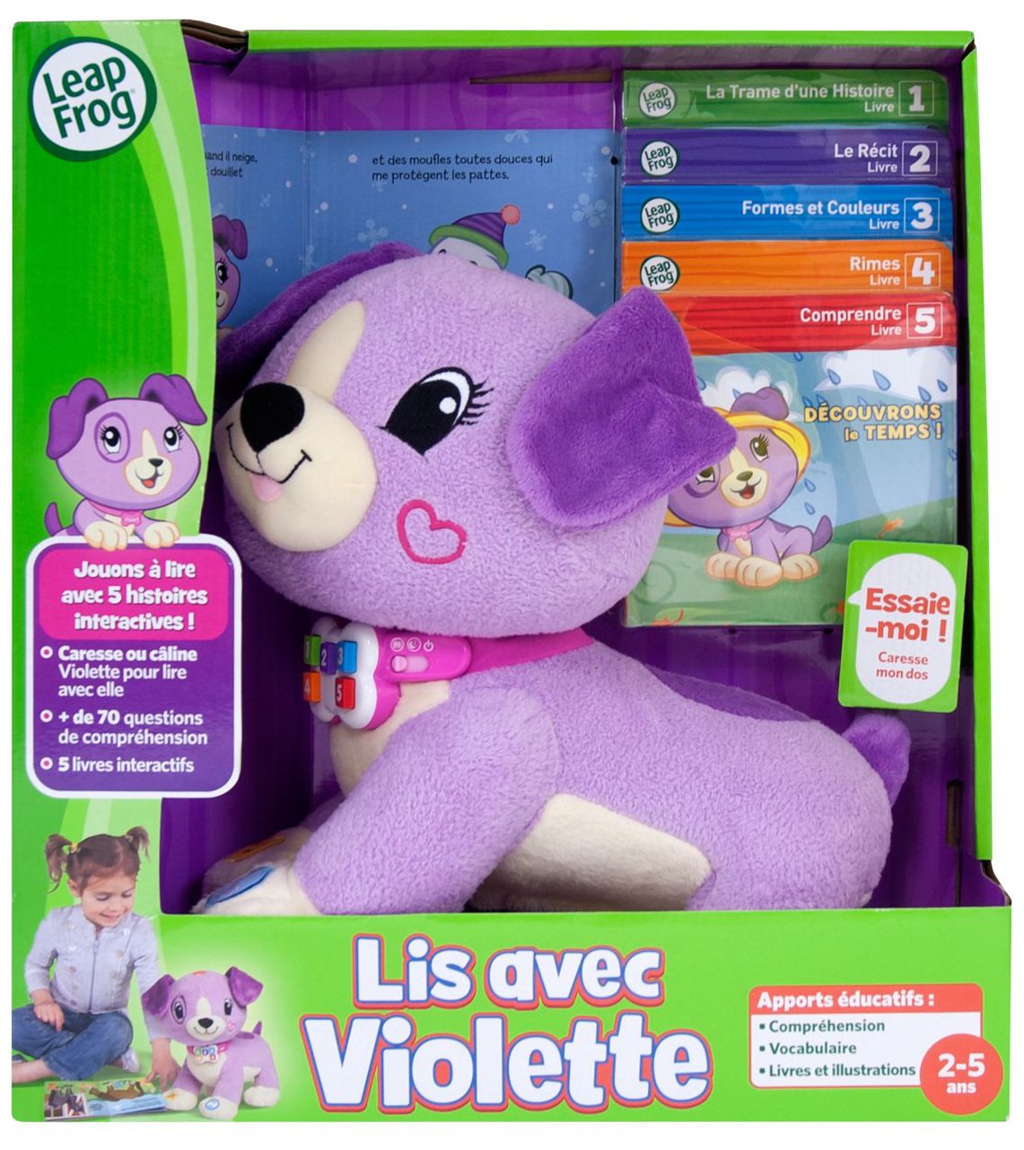LeapFrog 81307 - Gioco per la Prima Infanzia leggi con Violette