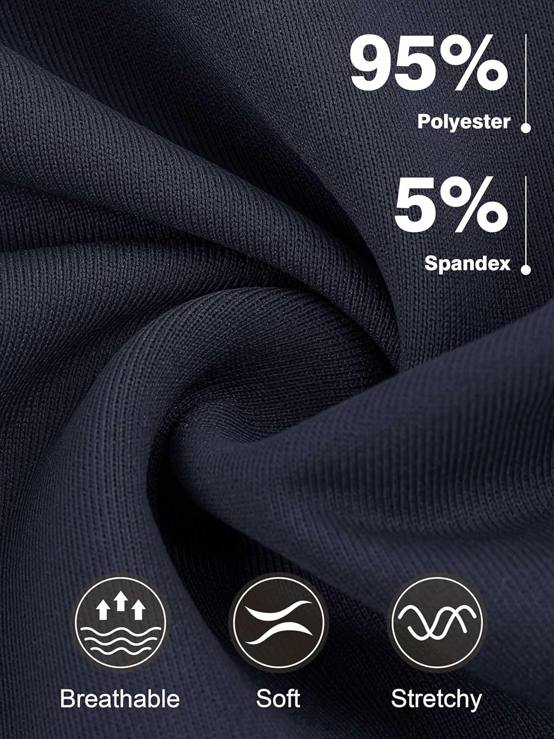 Resinta 3 Pack Toddler Boys Sweatpants Kids Active Jogger Pants Boys Casual Athletic Pull On Pants with Drawstring Pockets - Image 4