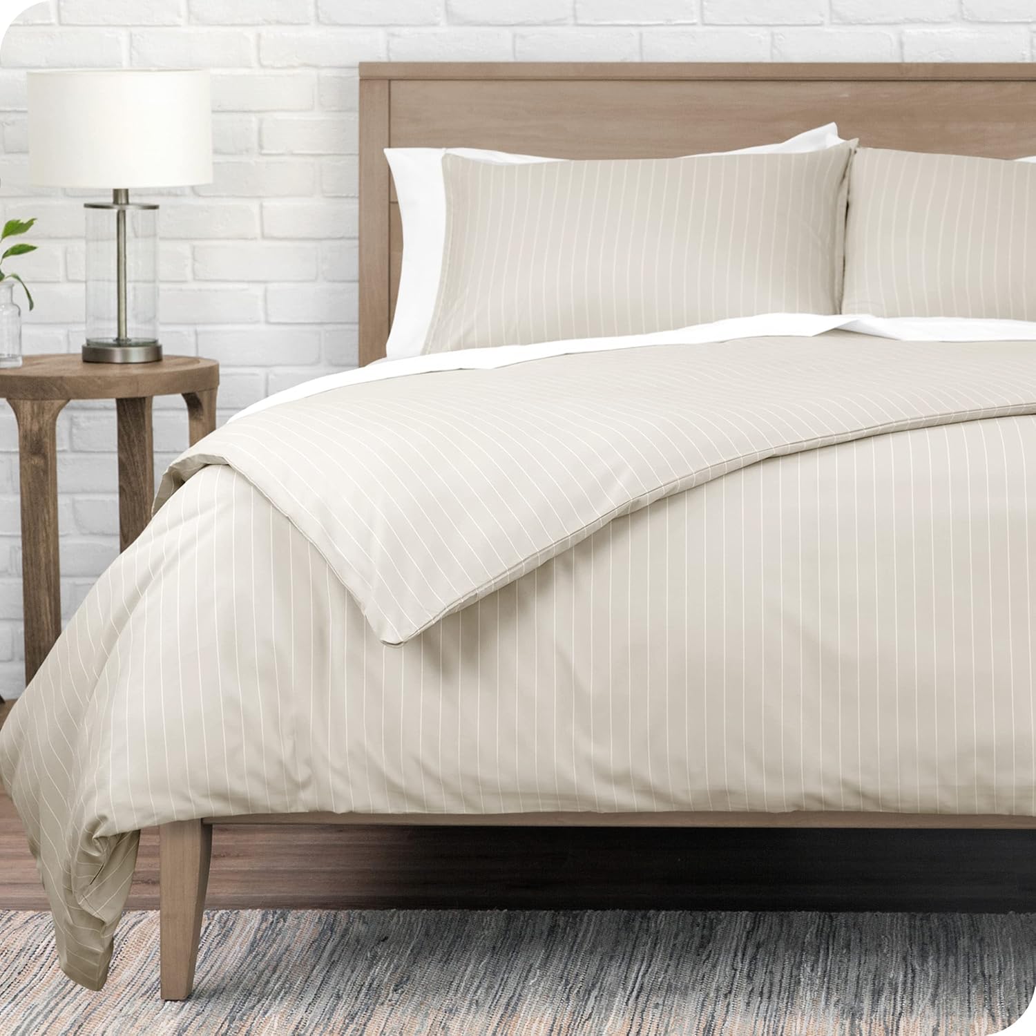 Bare Home Duvet Cover Queen Size Premium 1800 Super Soft