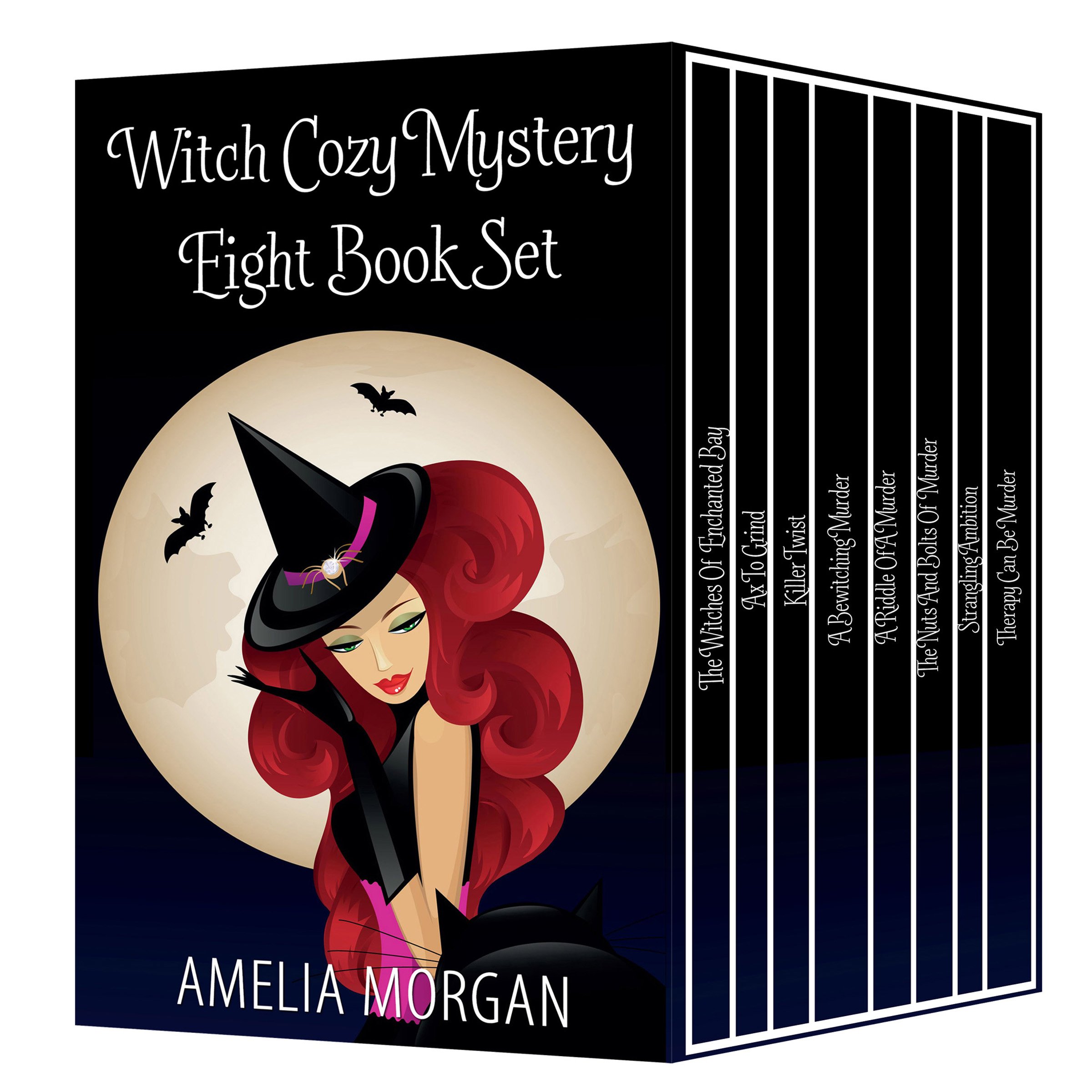 Cover art for Witch Cozy Mystery Eight Book Set