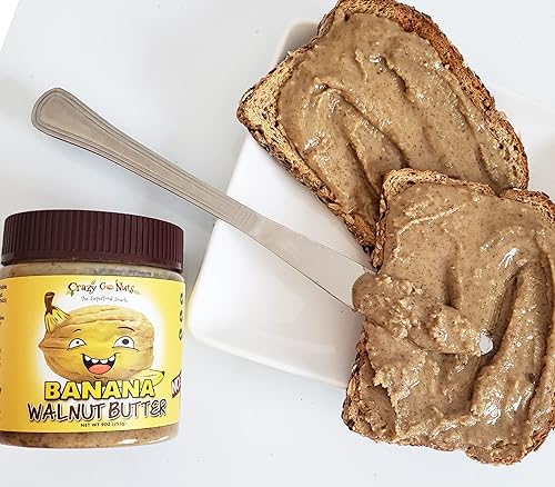Miniatura 56 de Crazy Go Nuts Walnut Butter Coconut - Walnut Spread, Keto, Vegan, Low Carb, Gluten Free, Superfood-Natural, Non-GMO, ALA, Omega 3 Fatty Acids, Good