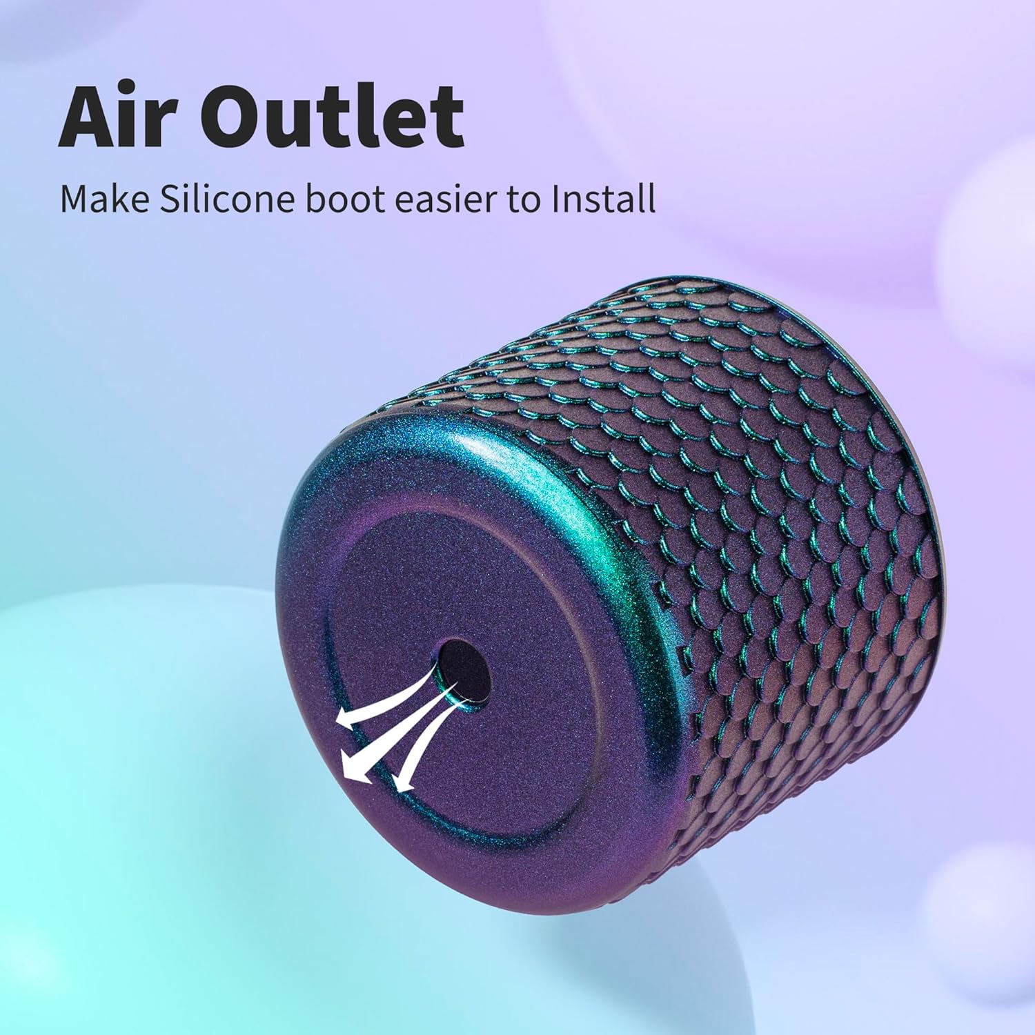 Silicone Boot for Owala Water Bottle 24 oz, Anti-Slip Protective Sleeve for Owala Twist,FreeSip and Flip Stainless Steel Water Bottle,BPA Free (Navy) - Image 7