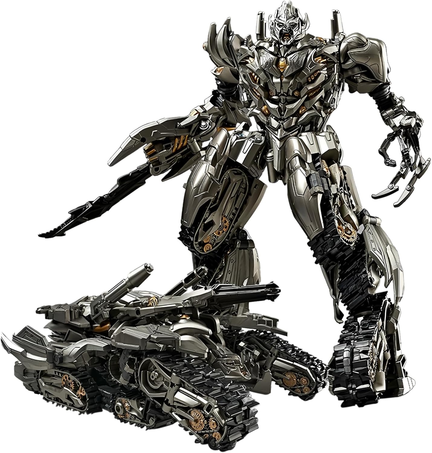 Deformation Toy Oversized Tank Action Figure Robot Model for Adults Kids 12”