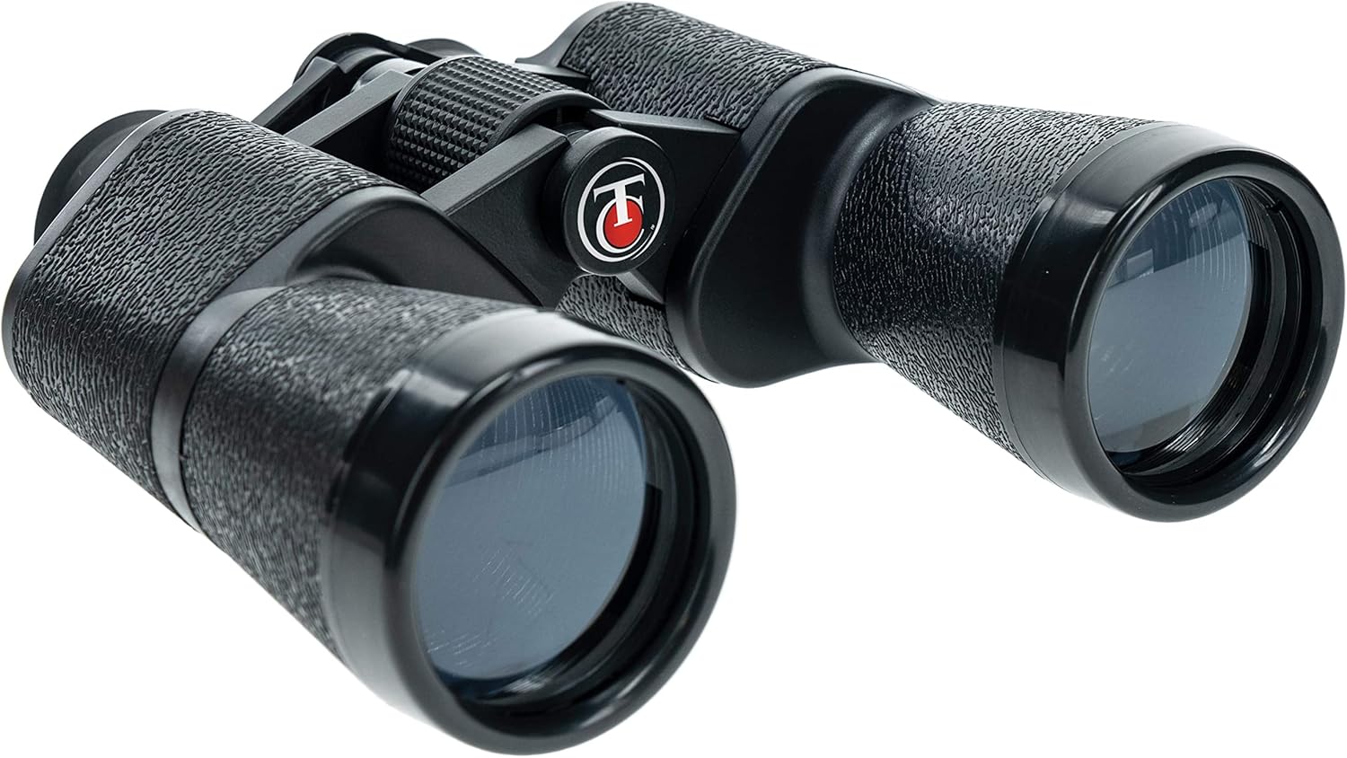 Thompson Center Porro Prism Binoculars with Low Light Vision, Coated Glass, Neck Strap and Carry Case for Bird Watching, Hunting and Outdoors