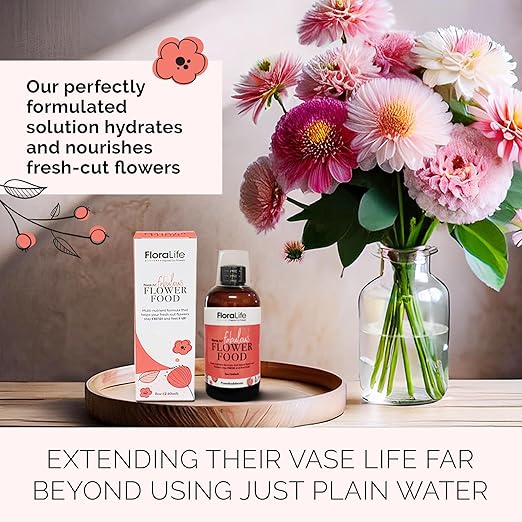 FloraLife Alimento para Flores Frescas - Solución Líquida - 8oz miniatura 3