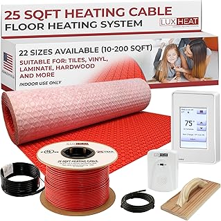 12 Small Luxury Bathroom Ideas for Elegant Compact Comfort 118 LuxHeat 25sqft Electric Radiant Floor Heating System - 120v Under Floor ...