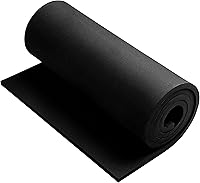 Vista 9 de AMZQNART Paquete de 2 rollos de espuma EVA de 2mm, rollo de espuma para cosplay, 16 x 59 pulgadas, color negro, adecuado para modelado de cosplay