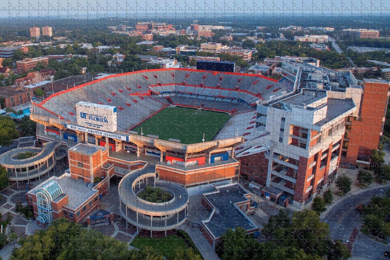 Jigsaw Puzzle for Adults USA America Gainesville Ben Hill Griffin Stadium Puzzle 1000 Piece Wooden Travel Souvenir