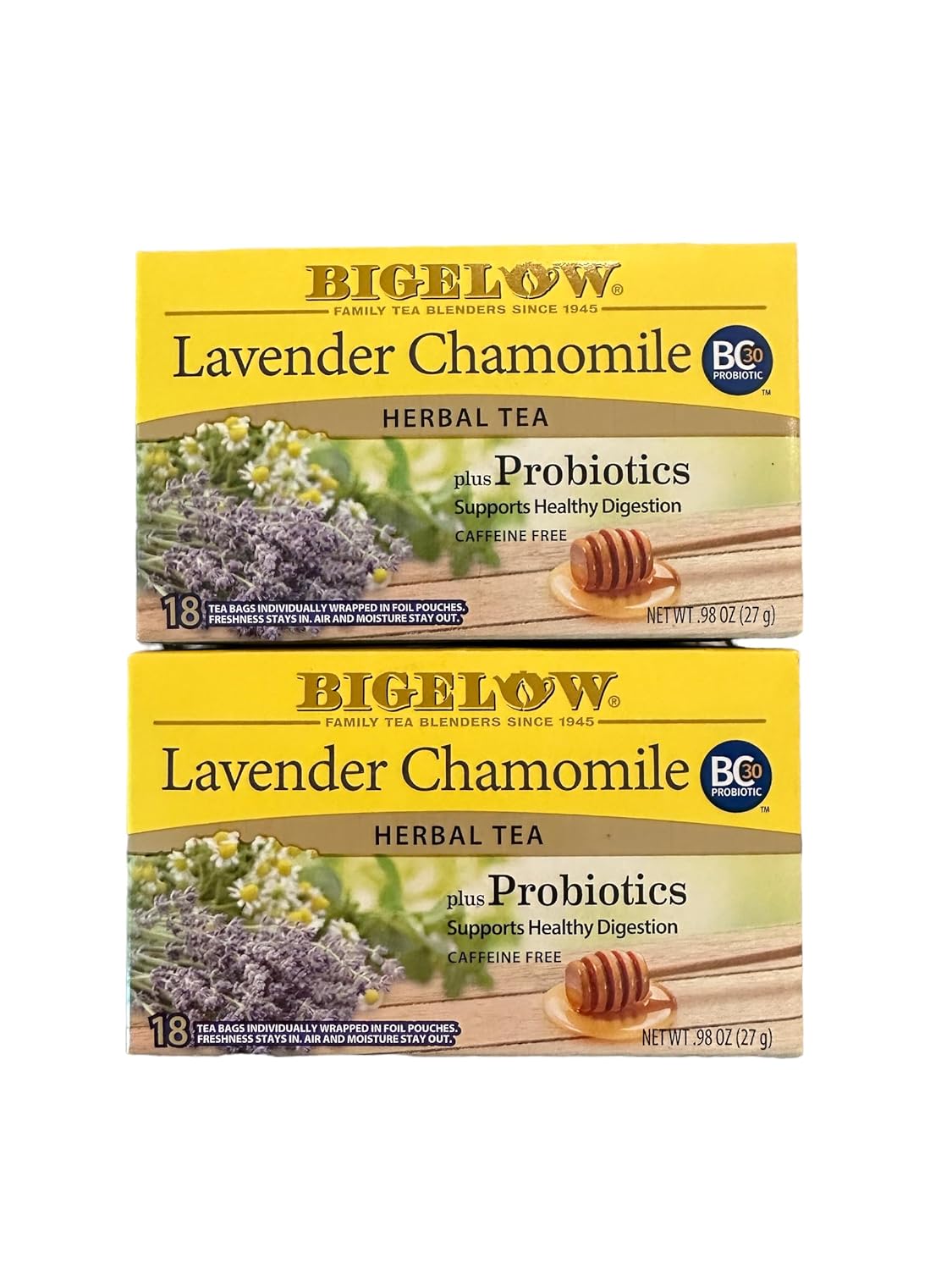Tea Bundle Includes Two Bigelow Lavender Chamomile Black