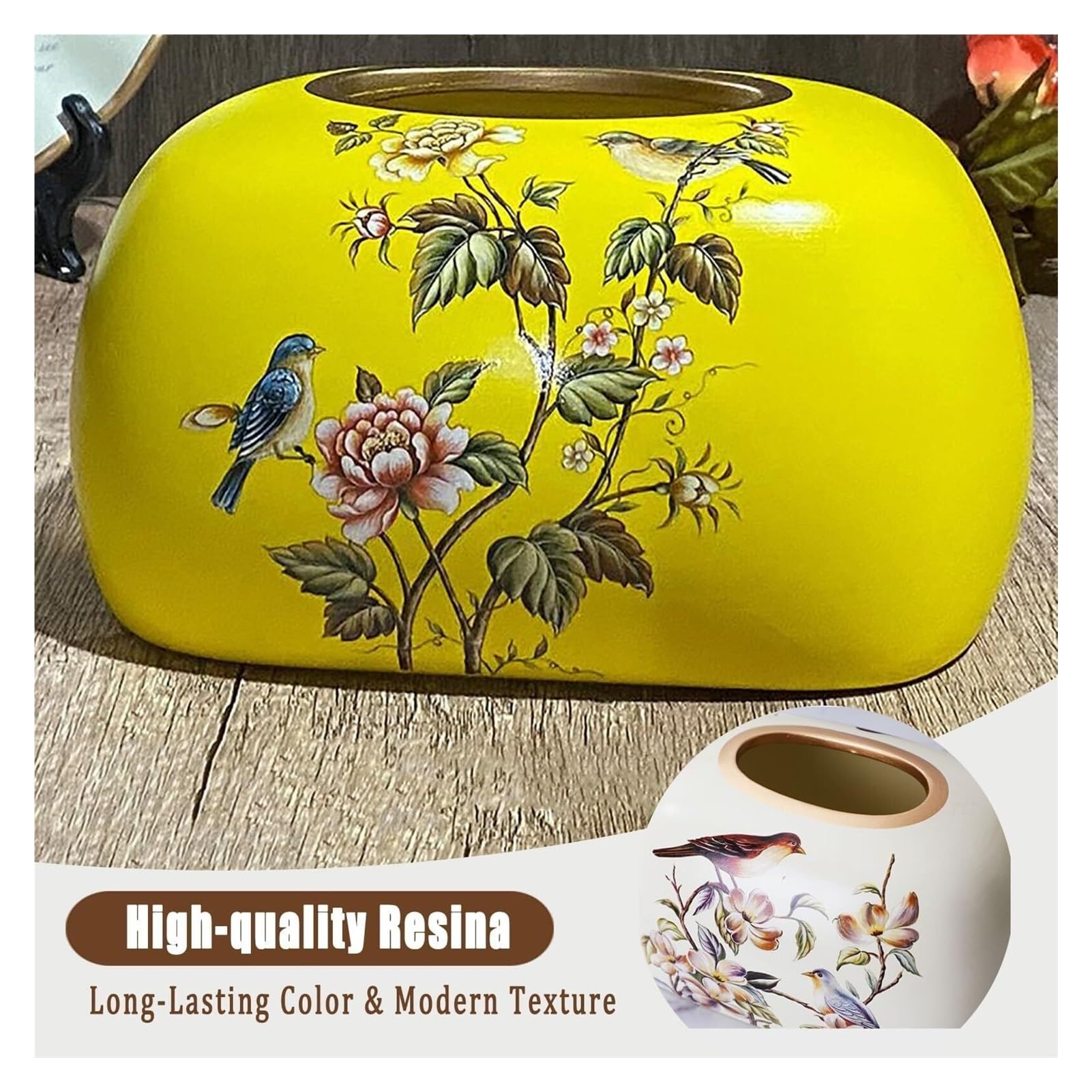 Kosmetiktuch-Spenderbox Tissue Box Cover Holder Rectangular Dispenser Paper Case Home Decor Must-Haves für die Wohnung(G)