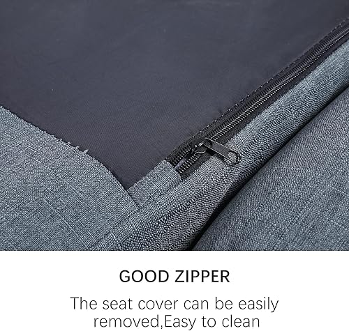 Miniatura 5 de FLOGUOR Silla de juego giratoria 360 con 14 posiciones ajustables, sofá plegable de suelo con reposabrazos, sofá cama para salón y sala de estar,