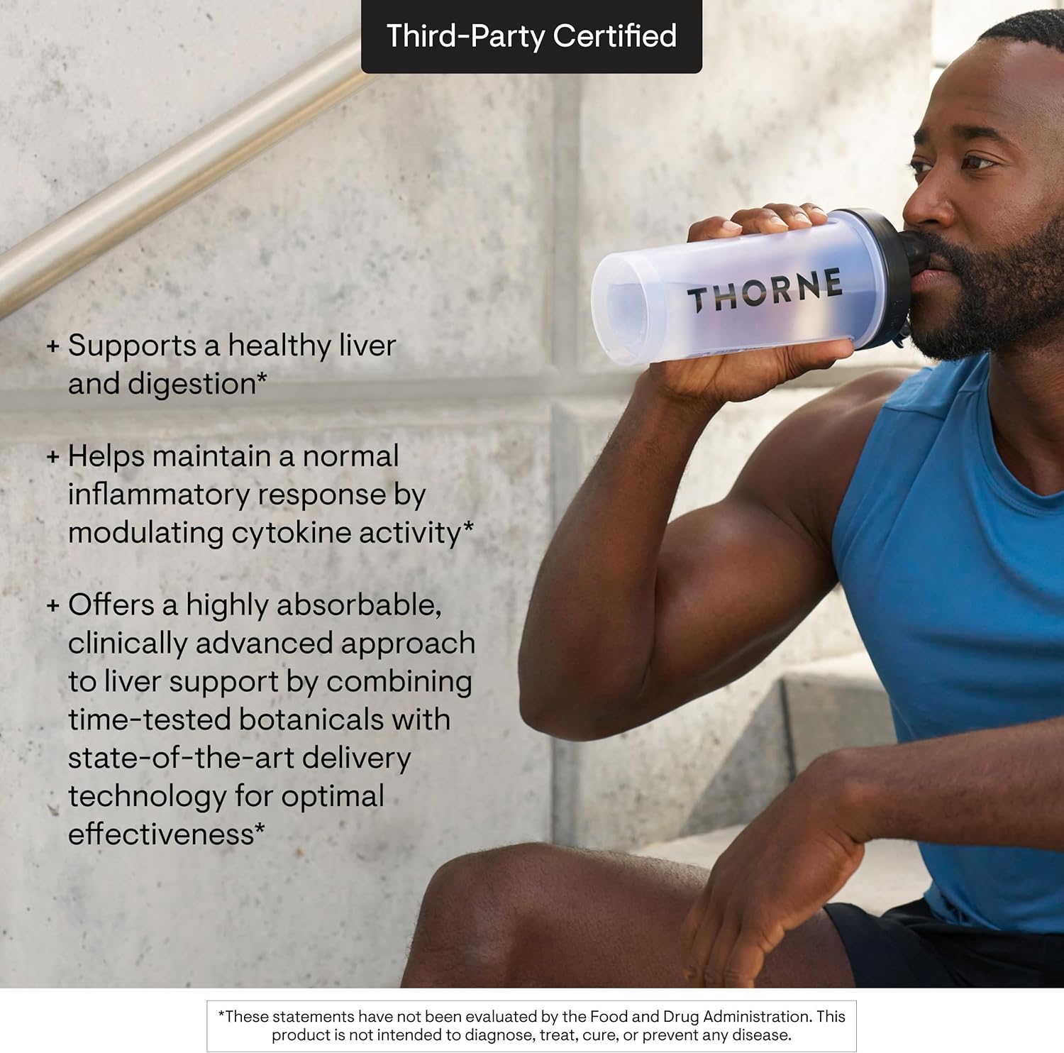 THORNE - S.A.T. - Milk Thistle Complex with Silymarin, Artichoke, and Turmeric Extracts for Liver Support* - Soy, Gluten & Dairy Free - 60 Capsules - Image 5