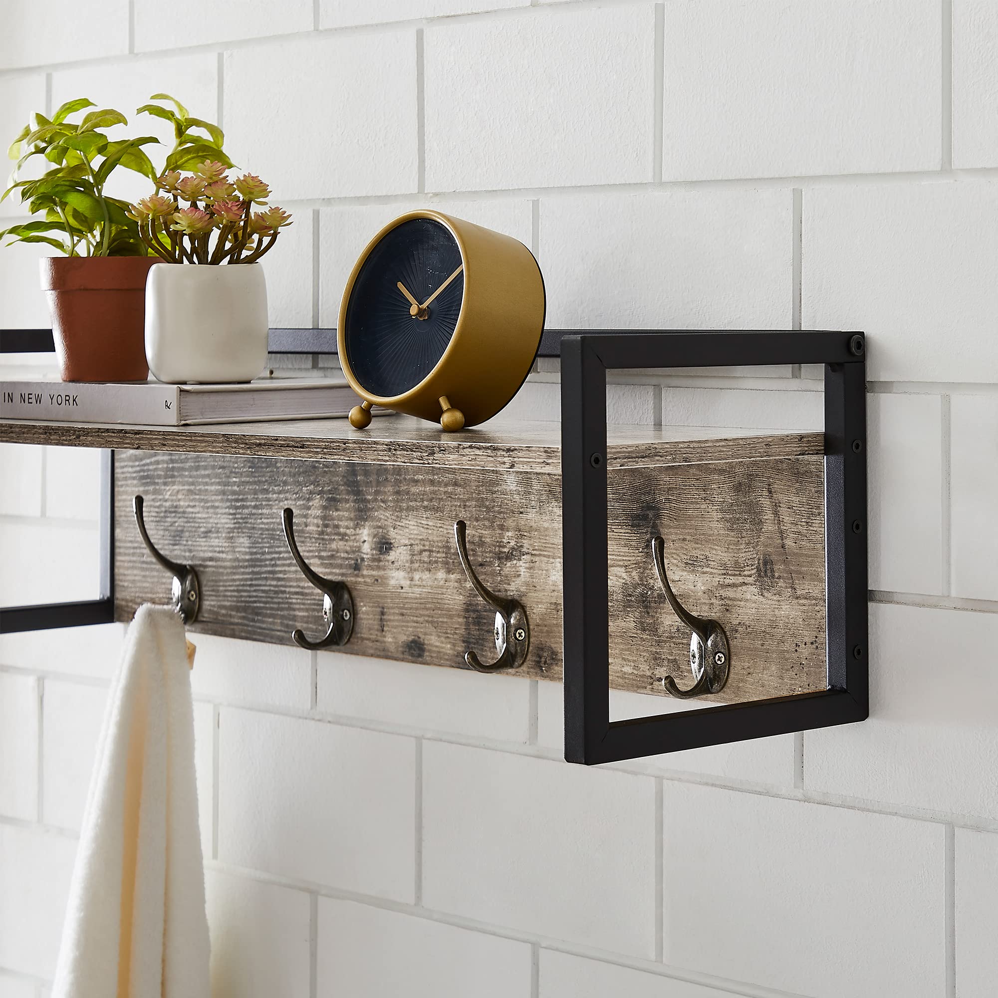 Buy Good & Gracious Entryway Coat Rack with Storage Bins and Shoe Rack