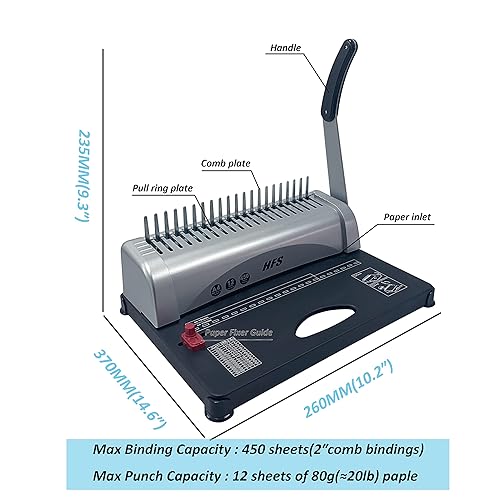 Miniatura 5 de HFS R 21 - Máquina para encuadernar con perforadora - Paper Scrapbook