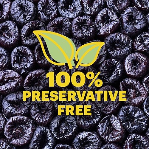 Miniatura 7 de Sunsweet D'Noir Ciruelas pasas sin conservantes - Ciruelas sin azúcar y secas - Sin gluten, veganas, bajas en grasa - Fibra y minerales - Bolsa de 8