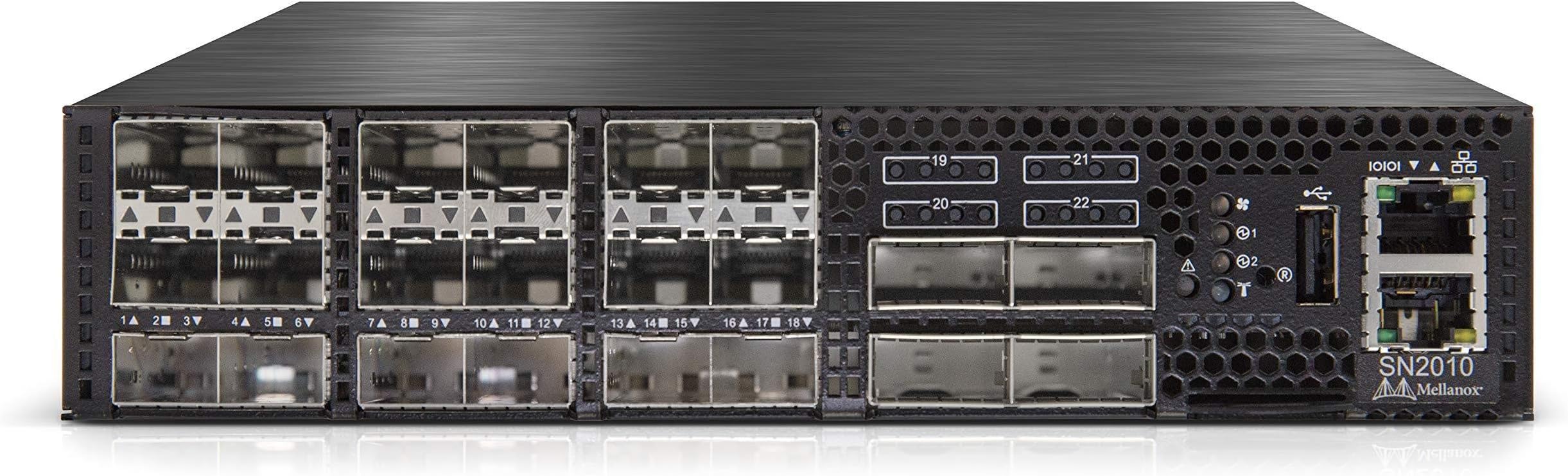 Spectrum SN2010 - Switch - L3 - Managed - 18 x 25 Gigabit SFP28 + 4 x 100 Gigabit QSFP28 - rack-mountable