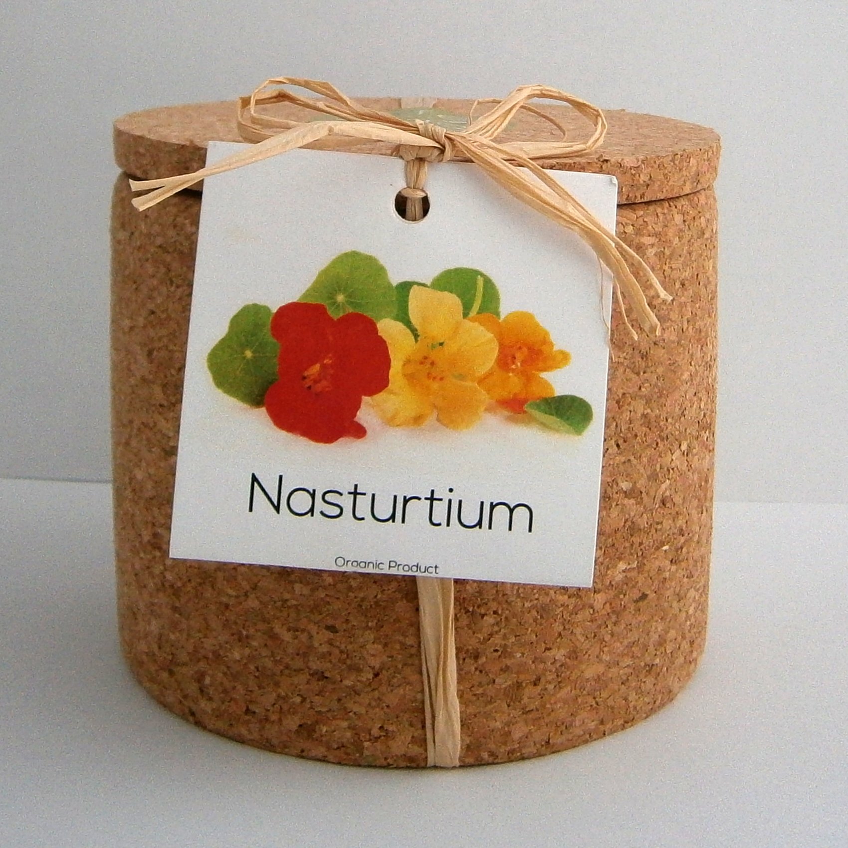 Grow Your Own Kapuzinerkresse ? Garten Blume, Naturkork, Topf, Bio Samen
