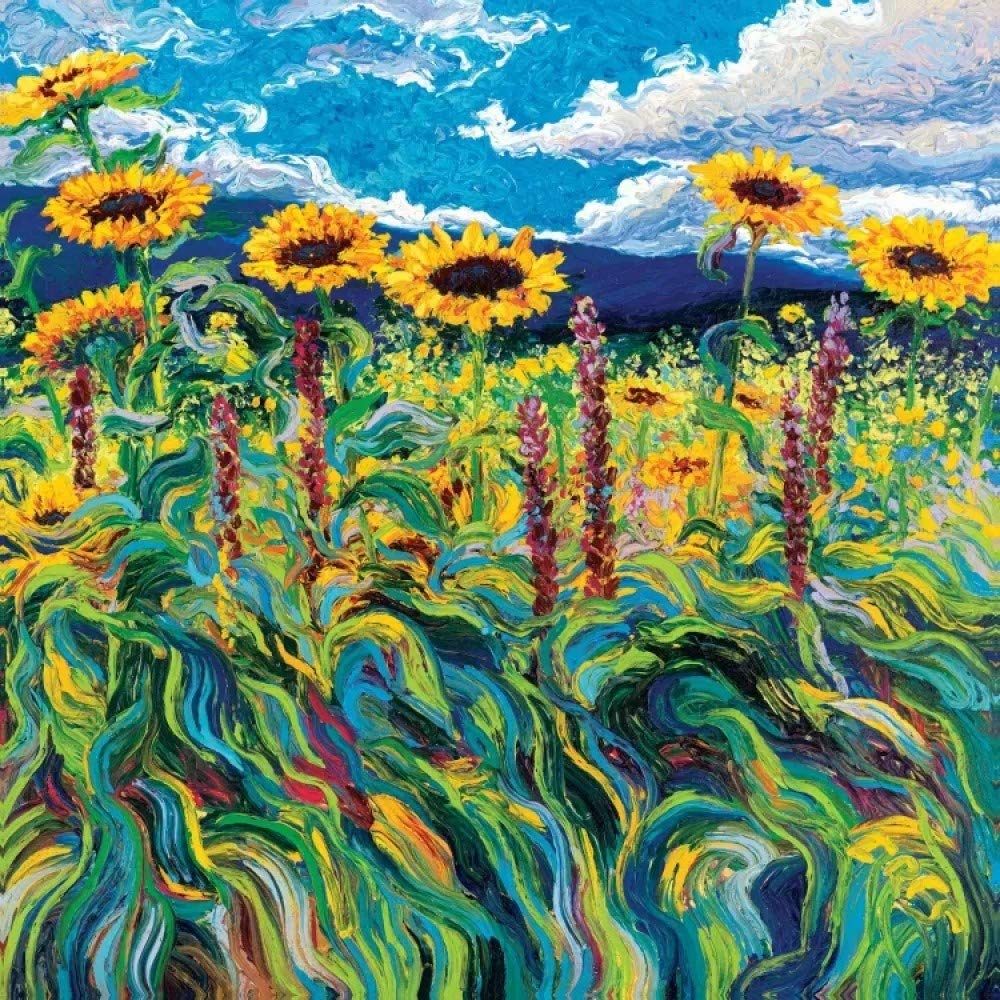 Pintura Al Óleo Sobre Lienzo,Pinturas Al Óleo De Van Gogh En Lienzo, Póster De Arte De Pared E Impresiones, Imagen De Paisaje Abstracto Para La Decoración Del Hogar De La Sala De Estar, 60 × 60