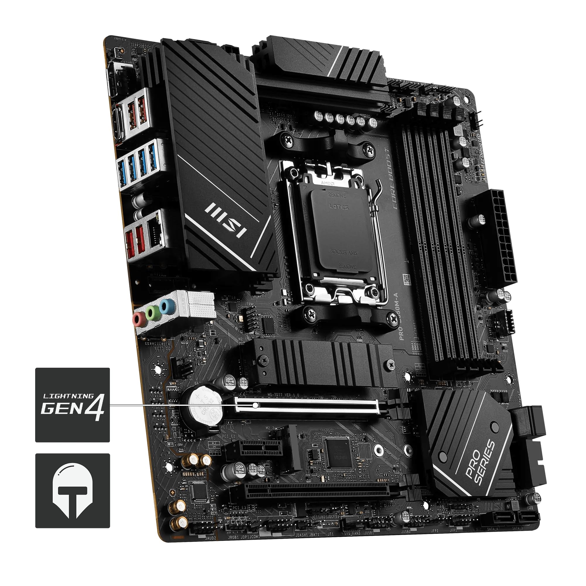 Amazon.com: MSI PRO B650M-A WiFi V1 Motherboard, Micro-ATX