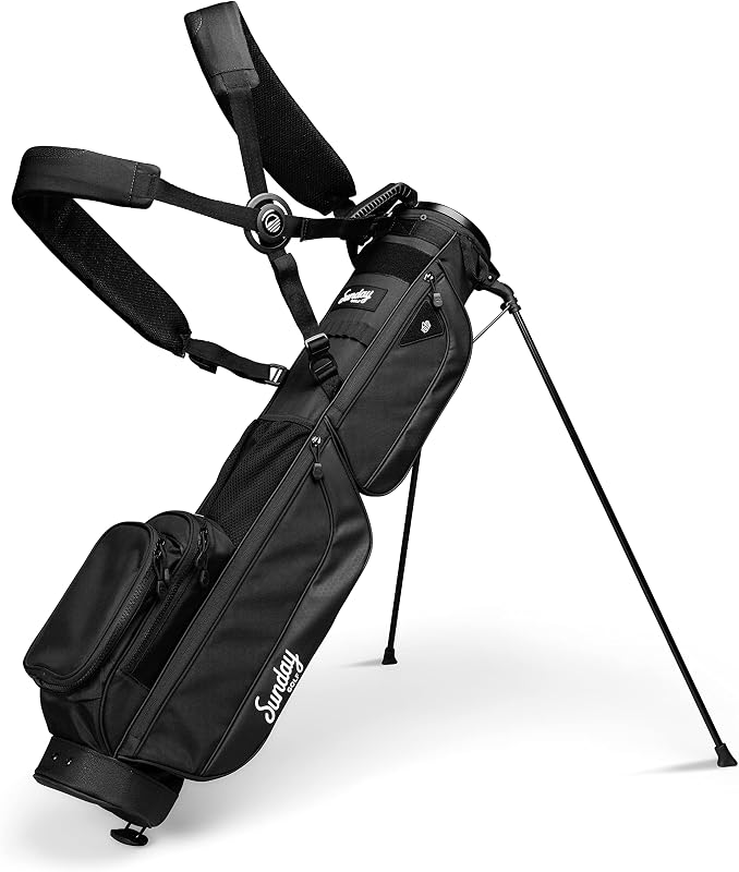 The Original Sunday Golf Loma XL Bag | Lightweight Golf Bag with Strap & Stand, Easy to Carry Pitch n Putt Stand Bag, For Driving Range, Par 3 & Executive Courses