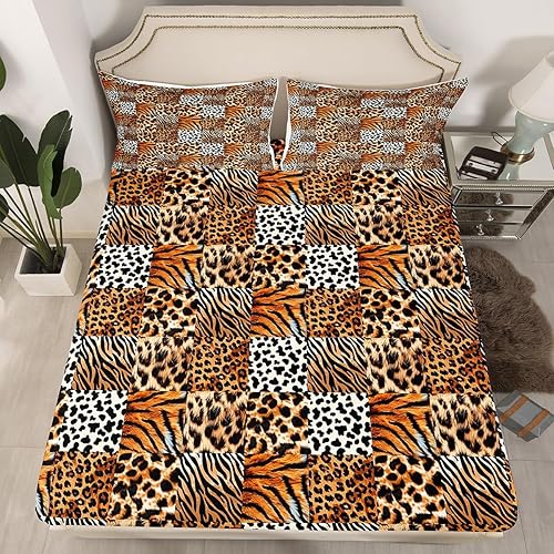 Miniatura 215 de jejeloiu Sea Turtle Sheet Set Ocean Creature Themed Sheets with Deep Pocket Fitted Sheet Sea Underwater World Bed Sheets Set Bed Reptile Tortoise