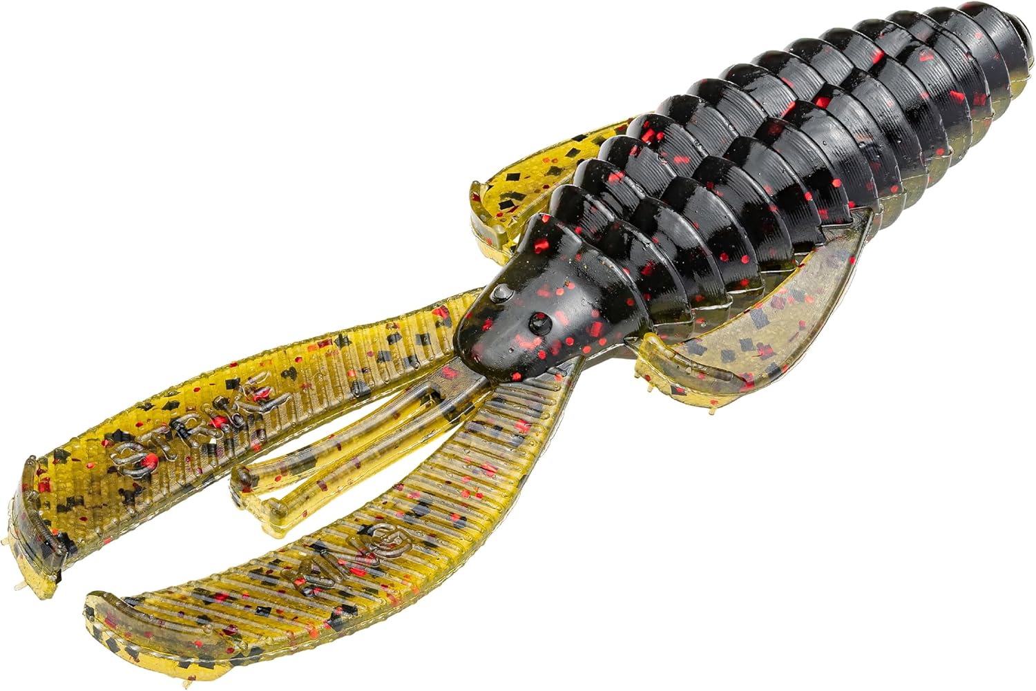 Strike King Rage Bug Fishing Lure, Soft Plastic Grub, Unique Design, Subtle Action