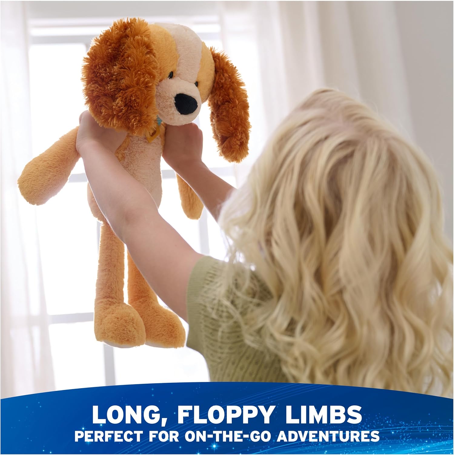 GUND Disney Official Tramp Toothpick Plush, Lady and The Tamp, Tramp Dog Stuffed Animal for Ages 1 and Up, Gray, 15” - Image 4