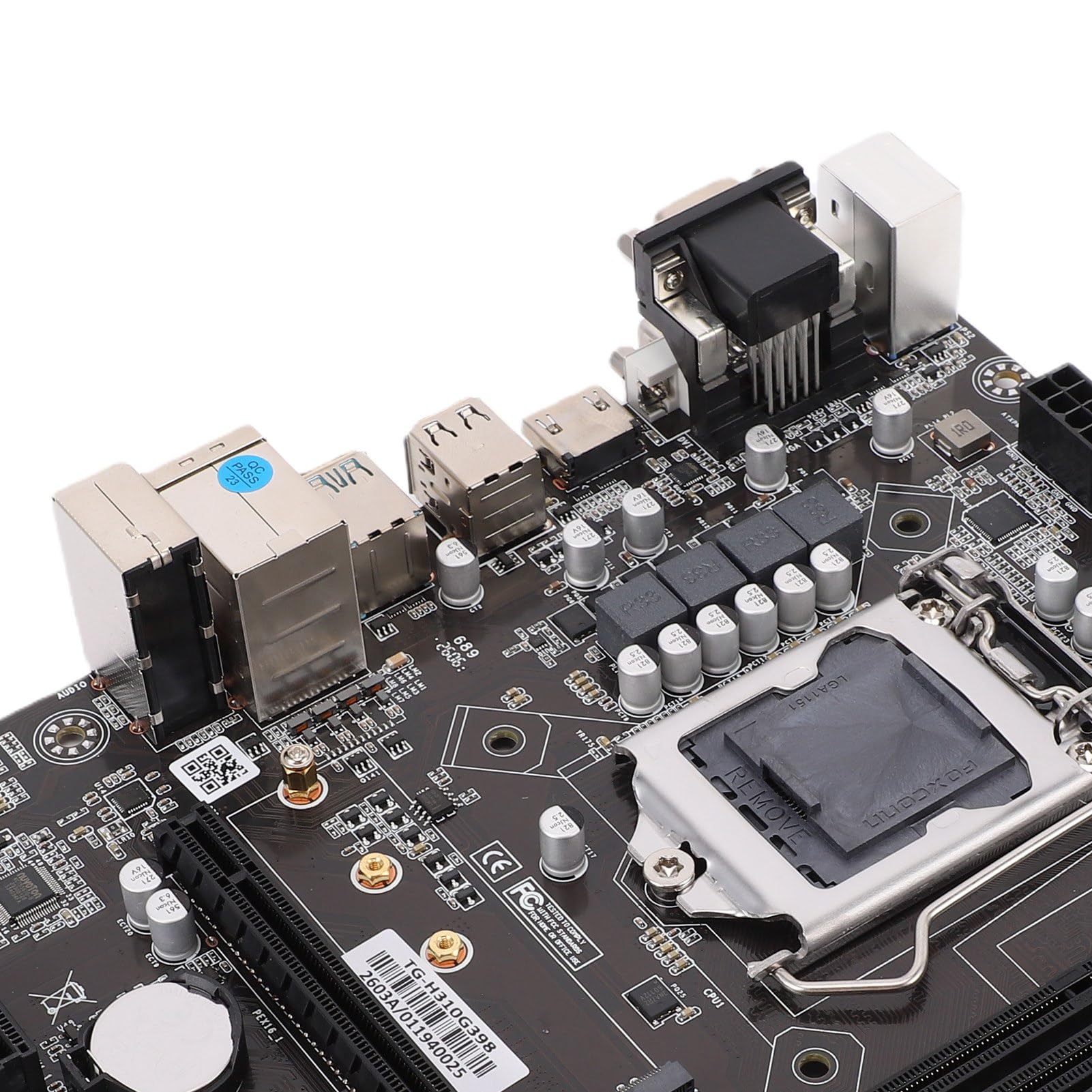 Placa Base H310 LGA 1151, Micro ATX DDR4 USB 3.0 VGA Placa Base Profesional para Juegos 6 GB para Computadora de Escritorio