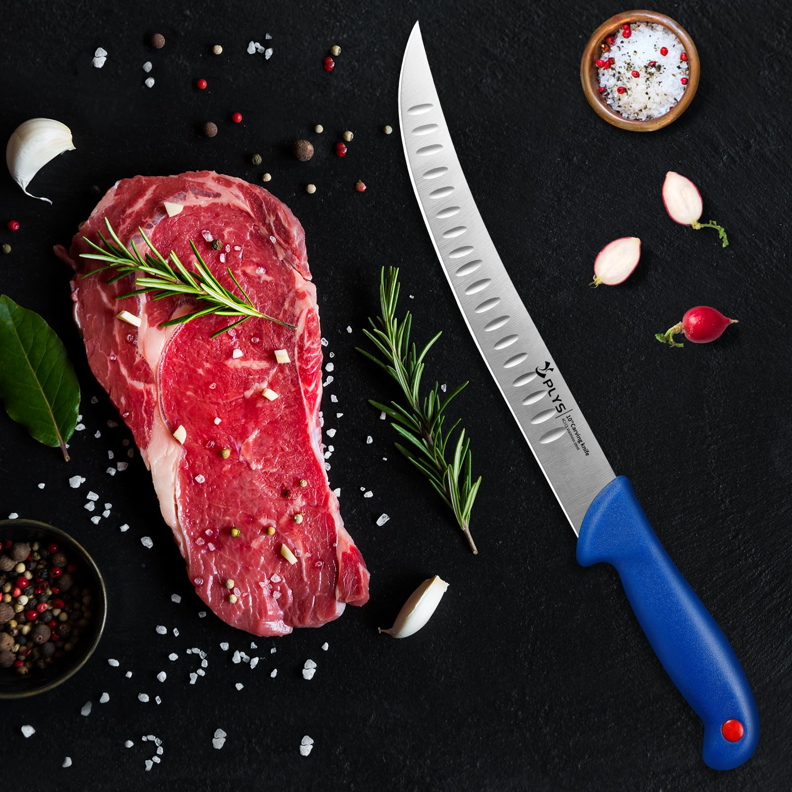 Cuchillo Jamonero Profesional 26cm Acero Inoxidable Cuchillo Carnicero Deshuesador