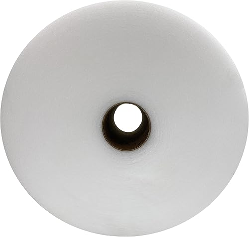 Miniatura 4 de Uboxes Rollo de espuma de 320 pies x 12 pulgadas de ancho cojín de 1/16 de grosor - 12 perforaciones, blanco, FOAM11622512