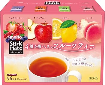 名糖産業 - 名糖 スティックメイト VCアソート 20P 120g Amazon.co.jp: 名糖産業 スティックメイトVCアソート 20P