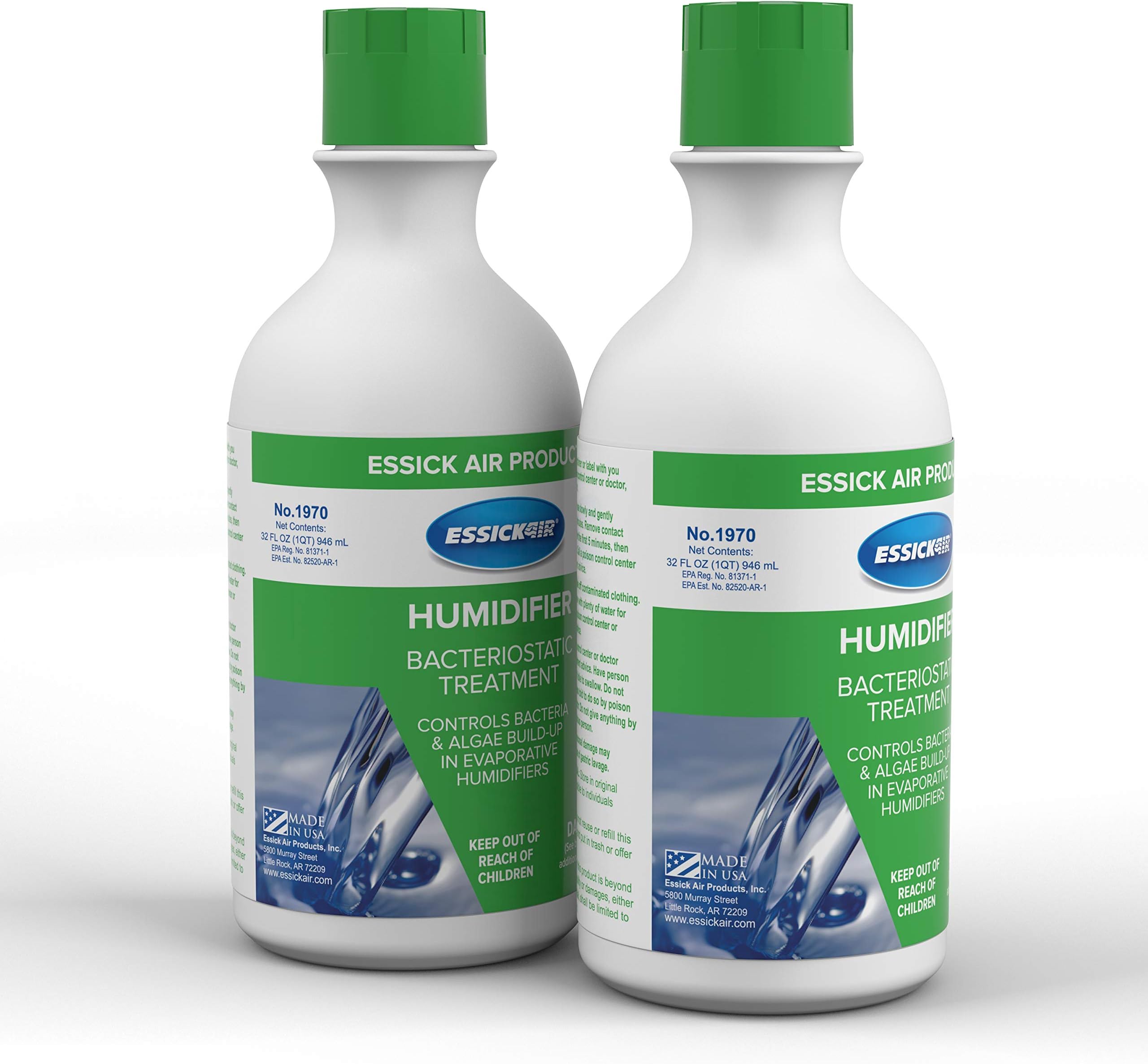 Essick Air 1970-2 Humidifier, 2-Quart Bacteriostatic Treatment, 2 Pack (1970-2)