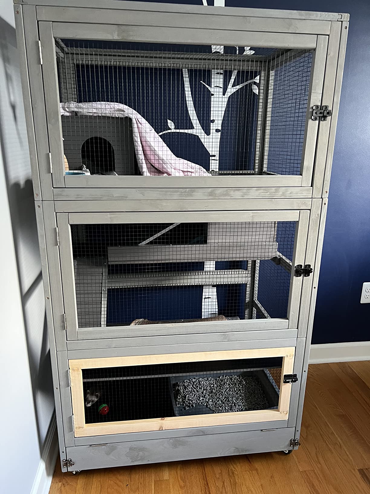 40/mo Finance Deluxe Chinchilla Cage Critter Nation, Homes for Pets