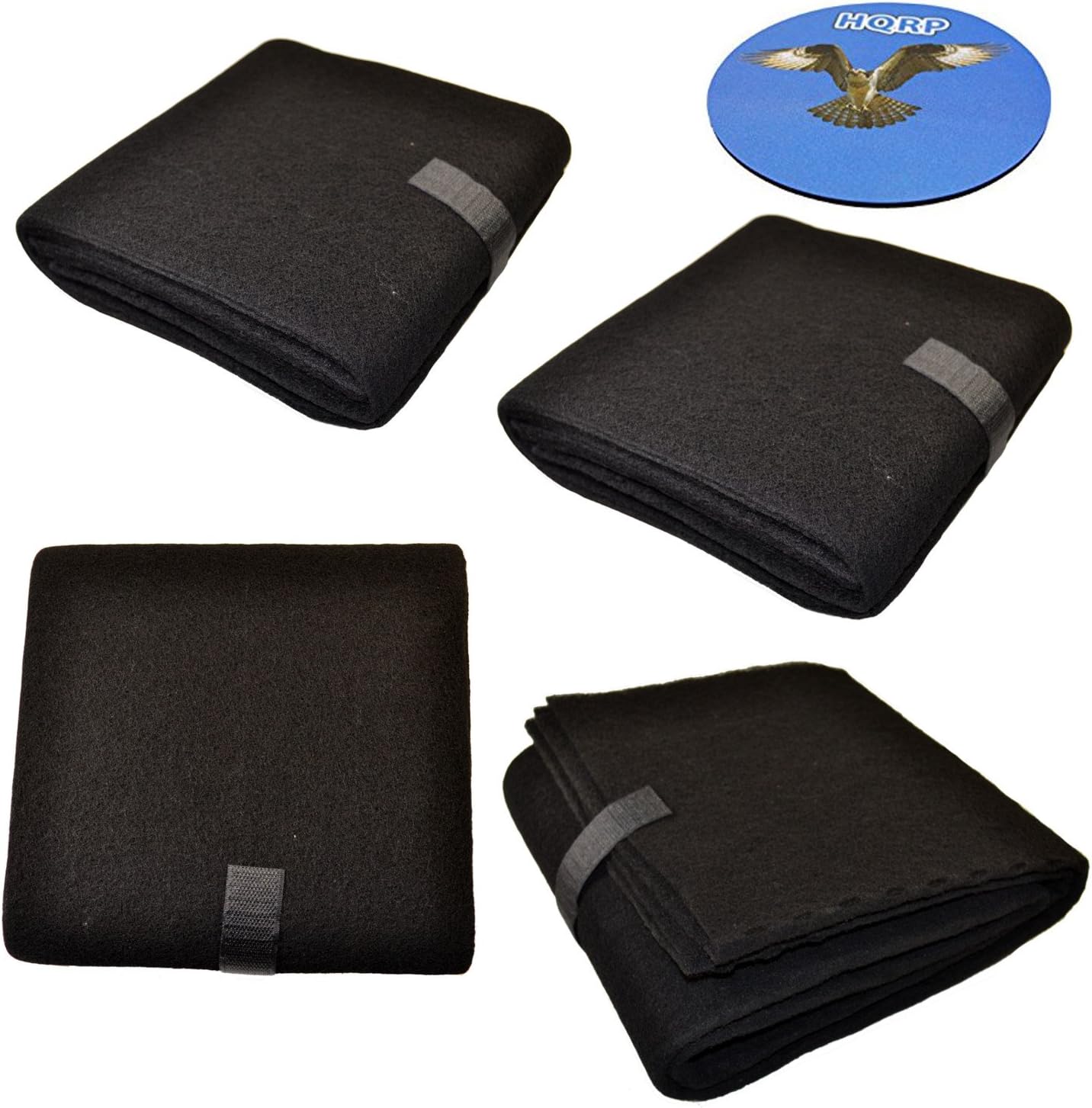 HQRP 4-pack Odor-Reducing Cut-to-fit Pre-Filter compatible with Kenmore Sears 83155, 83120 Replacement