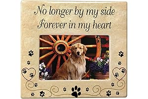 BANBERRY DESIGNS Pet Memorial Ceramic Picture Frame