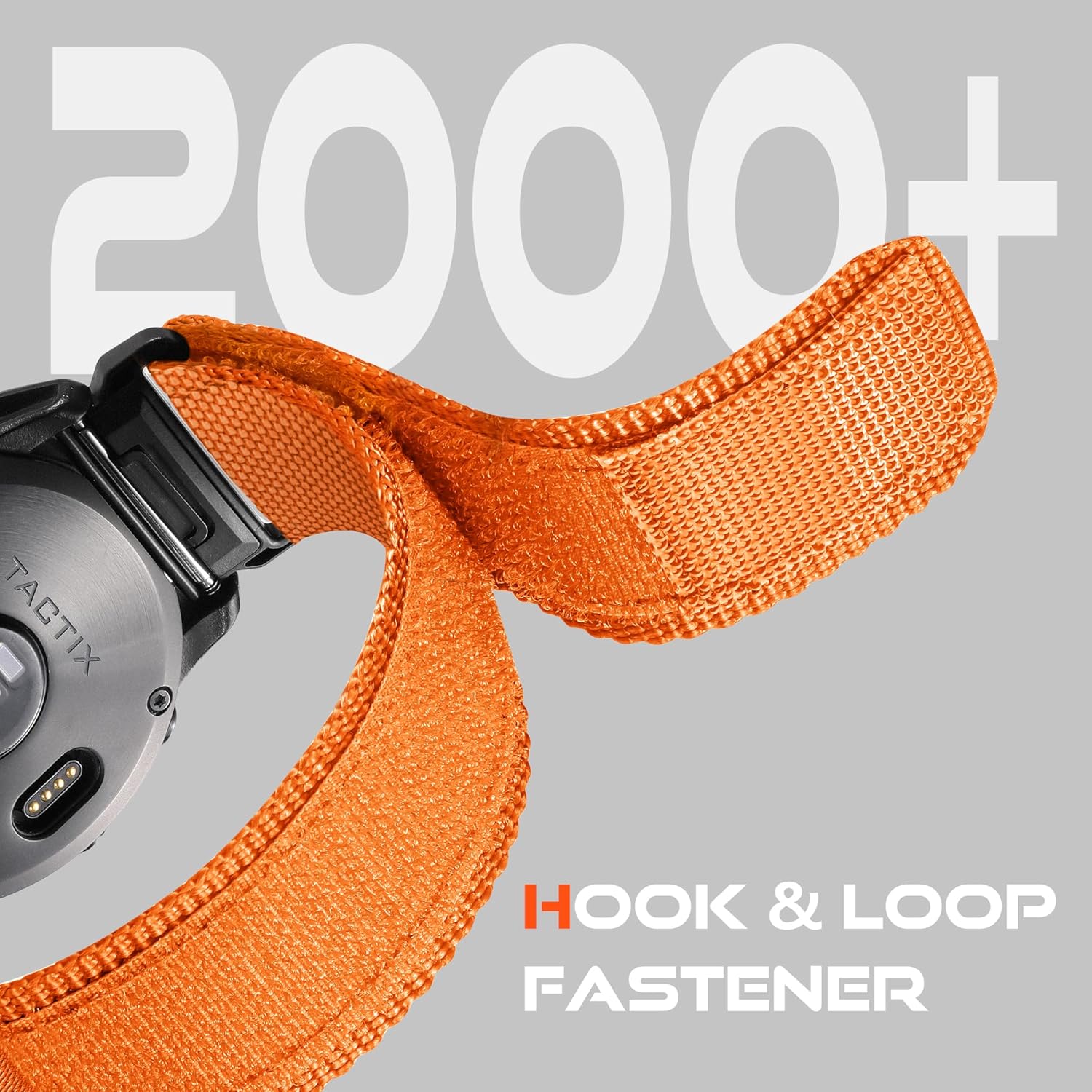 Bandletic Compatible with Garmin Fenix 7X Pro Band - 26mm Quick Fit Sport Strap with Magnetic Fidlock V-Buckle for Fenix 8 51mm/7X/6X/6X Pro/5X/5X Plus/3 HR/Tactix/Enduro/Instinct 2X/Quatix 3 6X 7X - Image 5