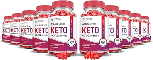 Miniatura 7 de Keto Drops Keto ACV Gomitas de fórmula avanzada de 1000 mg Keto Drops Keto Gomitas de vinagre de sidra de manzana formulado con jugo de granada y